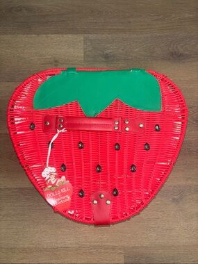 DOLLS KILL X STRAWBERRY SHORTCAKE LIFE'S BATTER WITH YOU PICNIC BASKET NWT